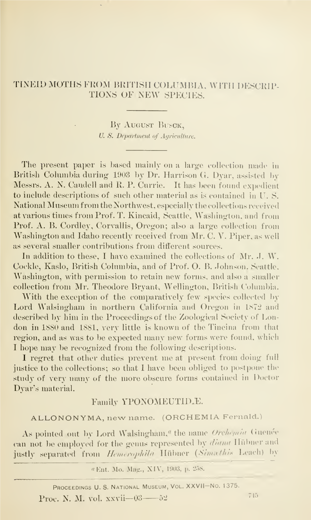 Proceedings of the United States National Museum