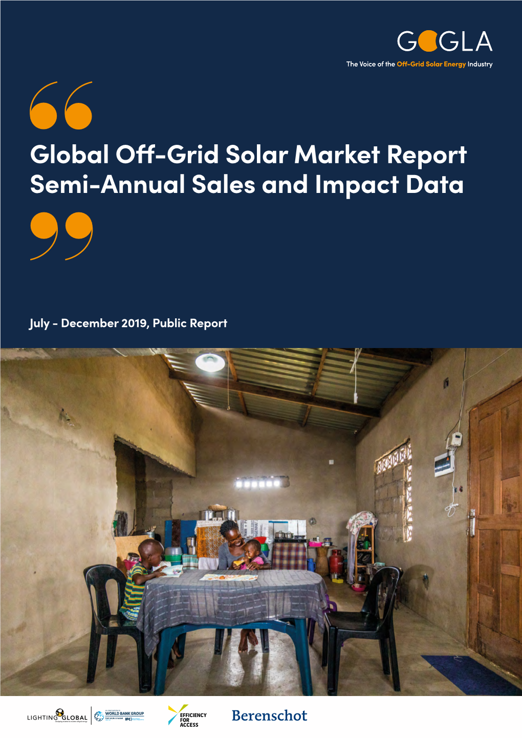 Global Off-Grid Solar Market Report Semi-Annual Sales and Impact Data