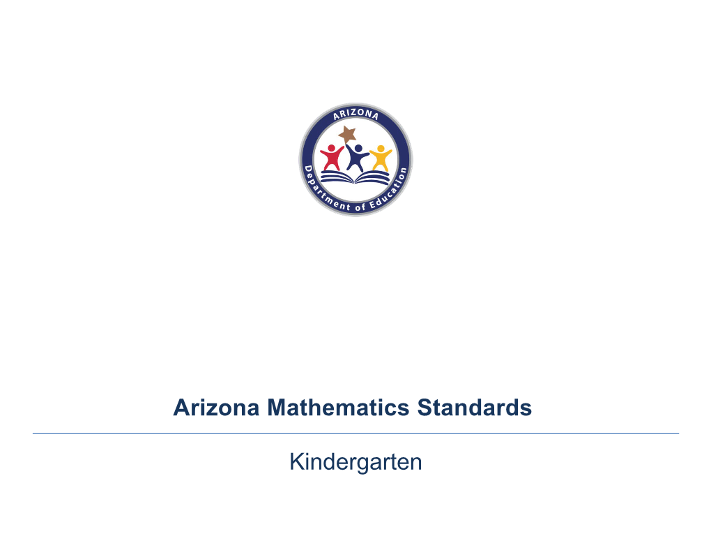 Arizona Mathematics Standards Kindergarten