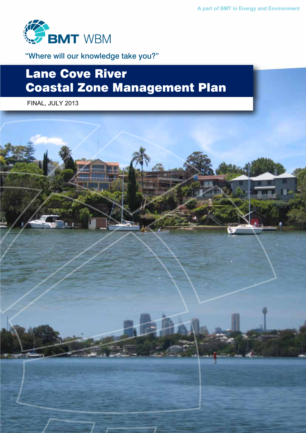 Lane Cove River Coastal Zone Management Plan