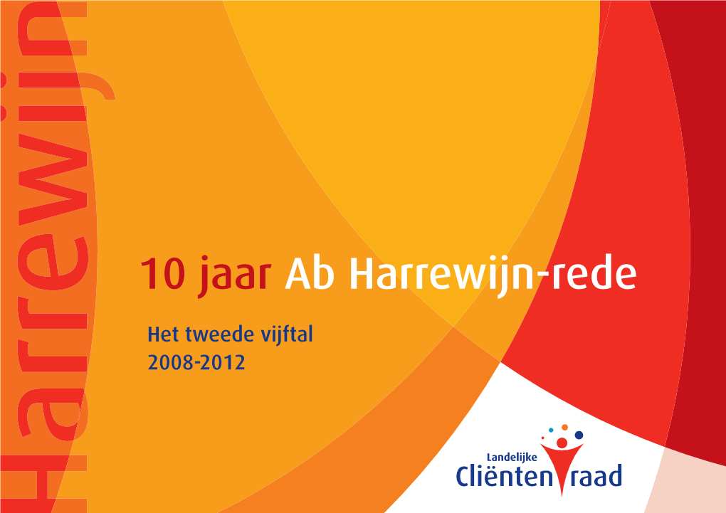10 Jaar Ab Harrewijn-Rede