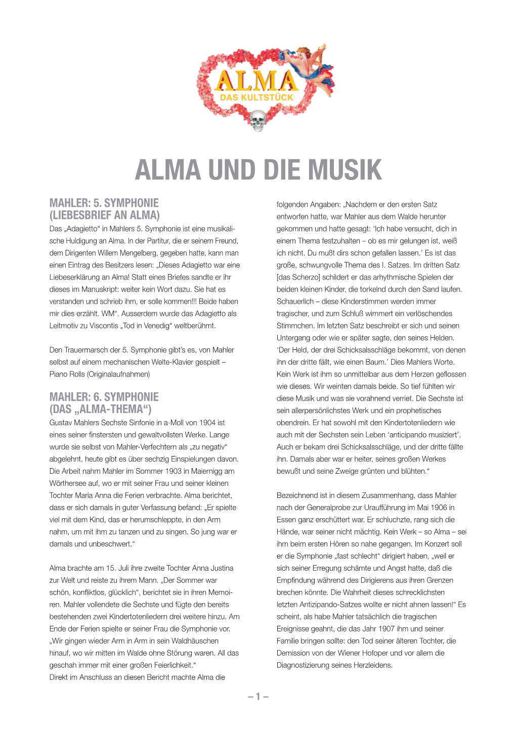 Alma Und Die Musik.Indd