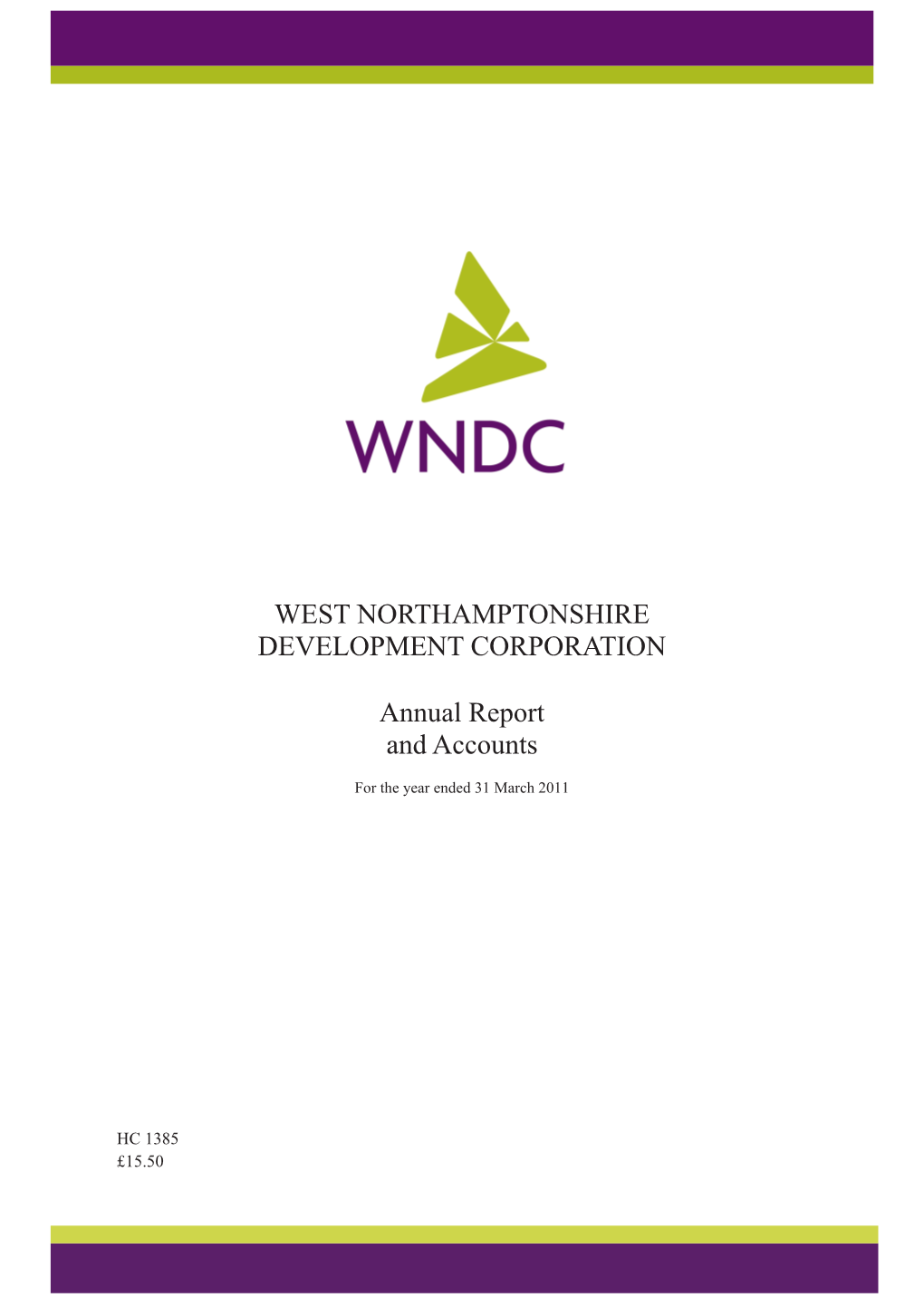 West Northamptonshire Development Corporation