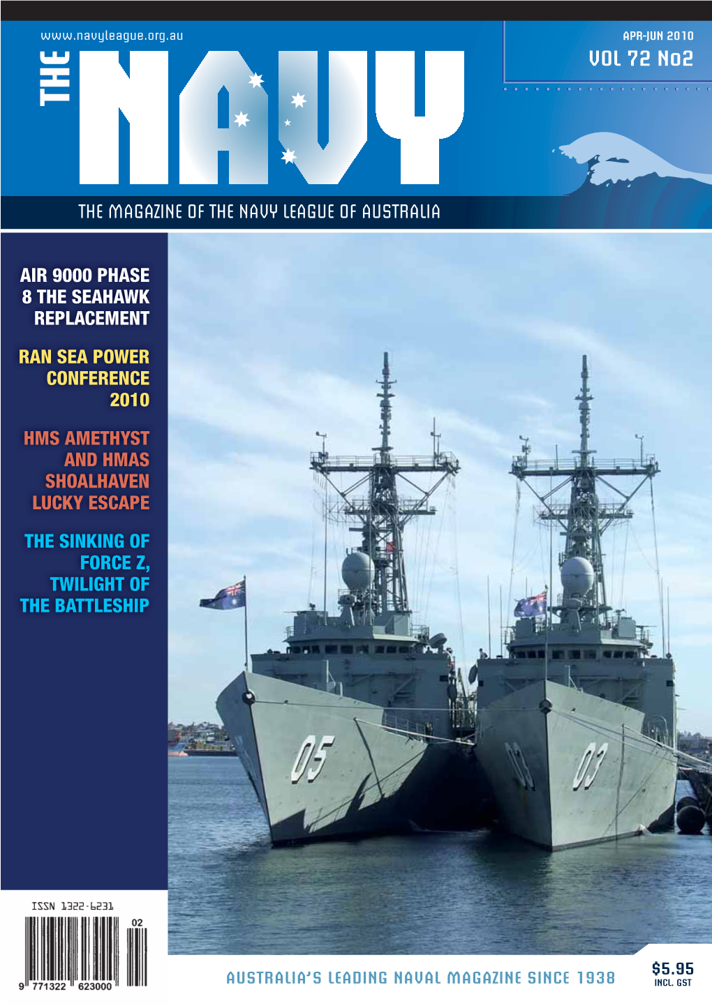 The Navy Vol 72 No 2 Apr 2010