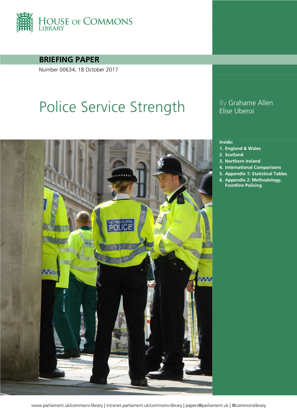 Police Service Strength Elise Uberoi