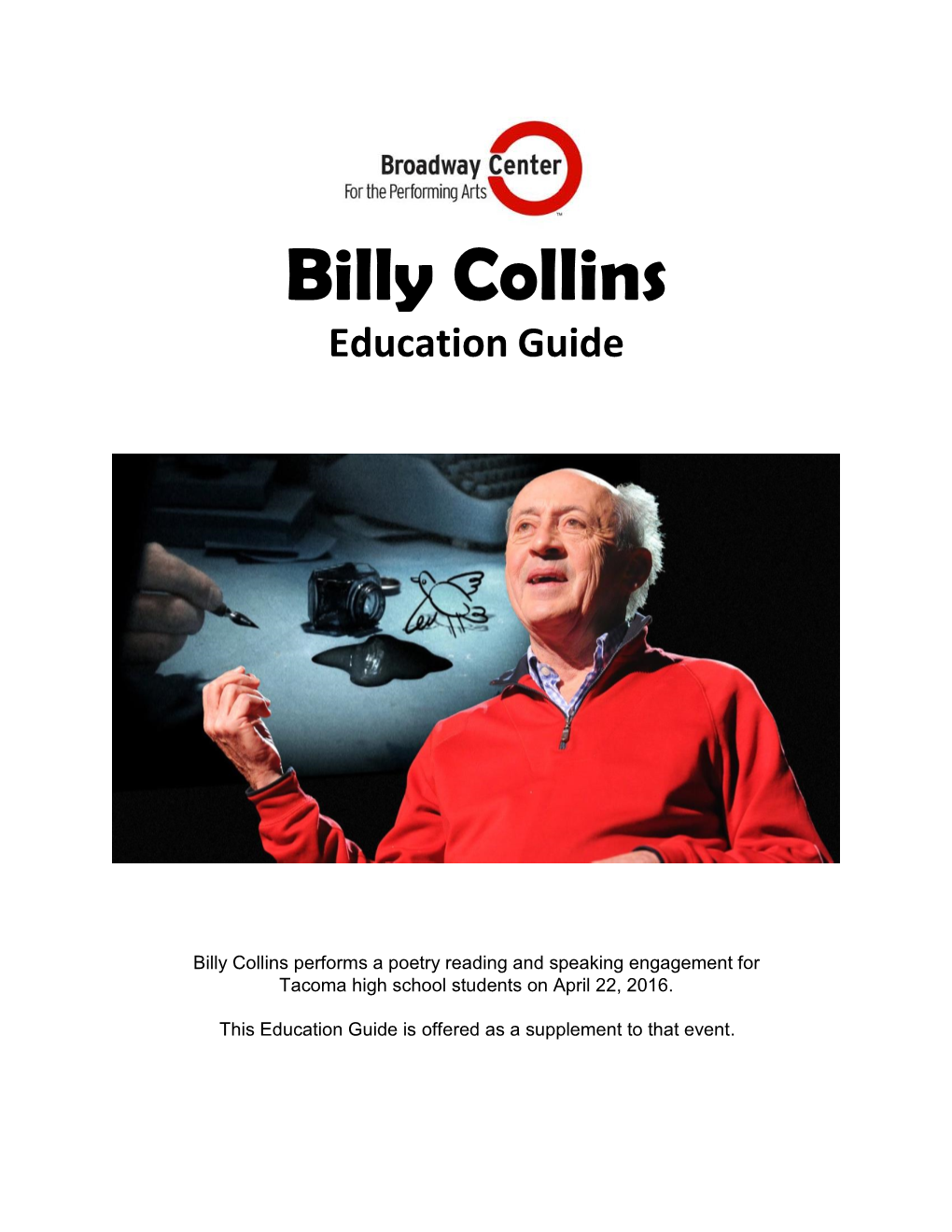 Billy Collins Education Guide