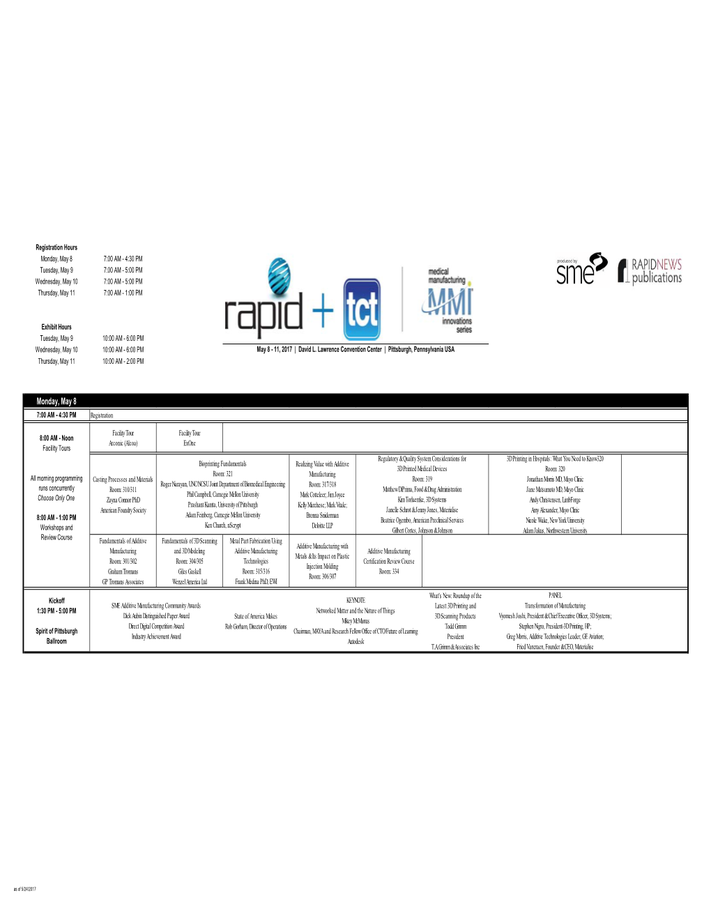 RAPID + TCT At-A-Glance