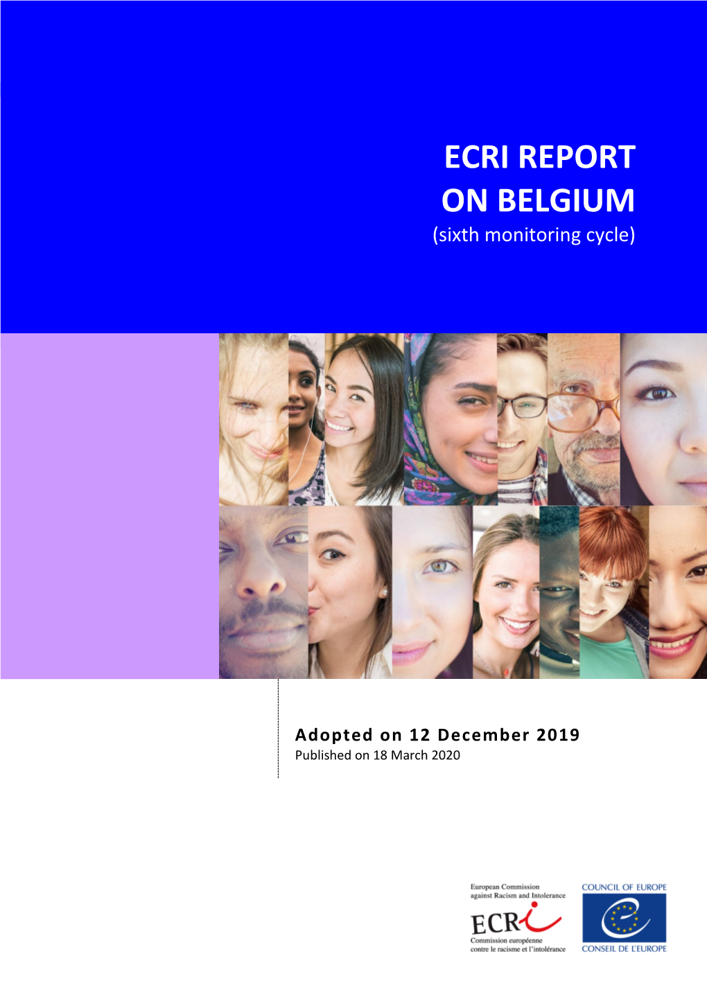 ECRI REPORT on BELGIUM (Sixth Monitoring Cycle)