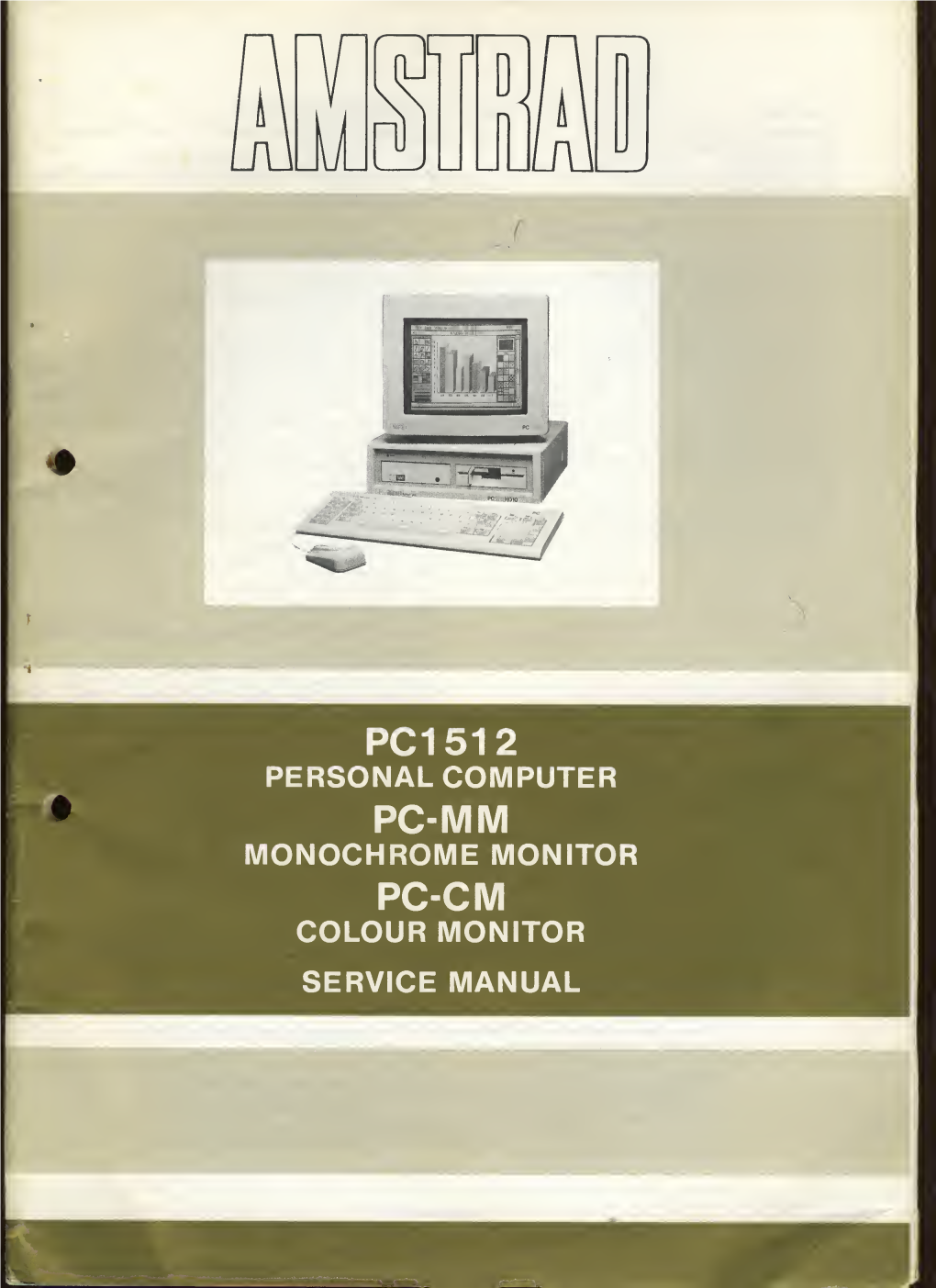 Amstrad PC1512 PC-MM PC-CM Service Manual