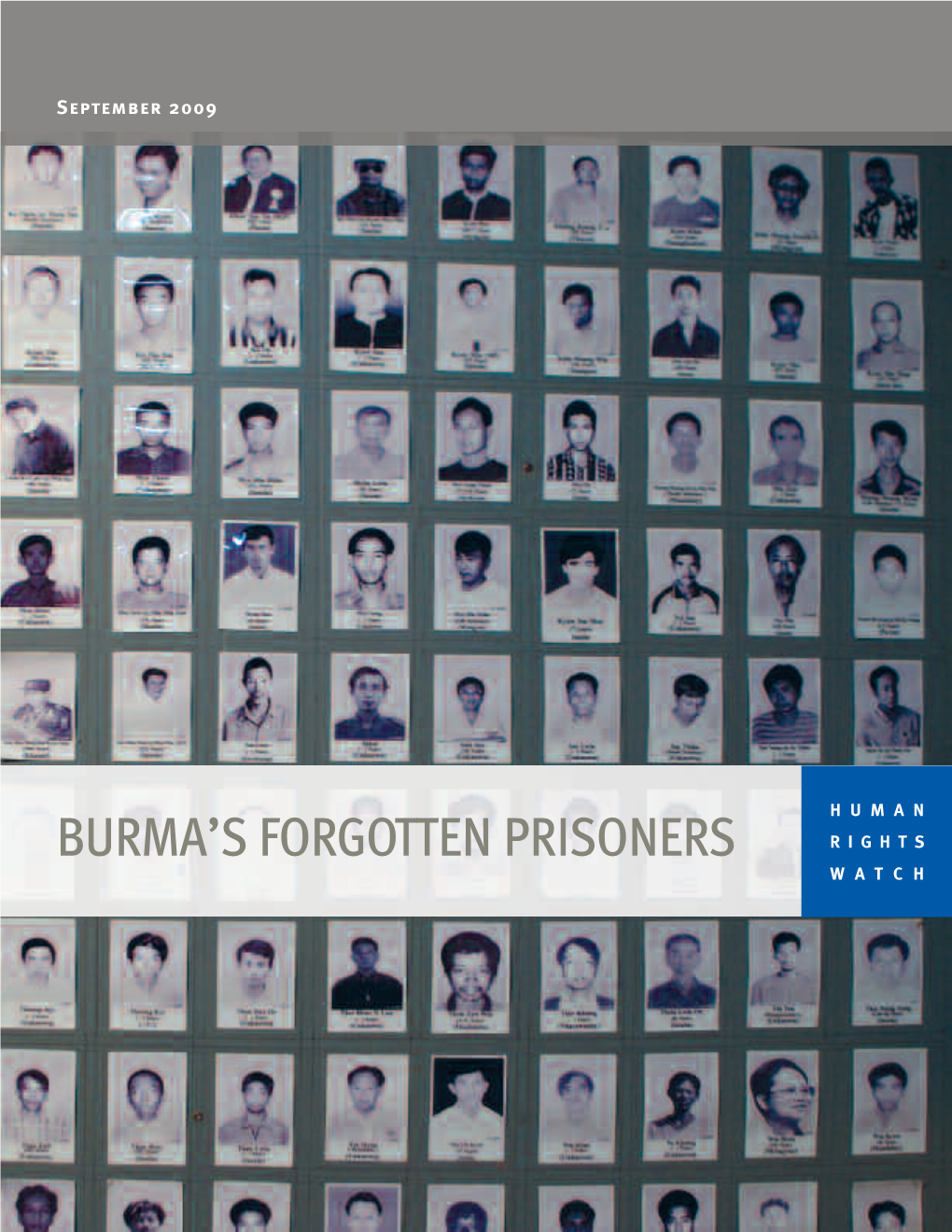 Burma's Forgotten Prisoners Profiles Courageous Individuals Behind Bars in Burma
