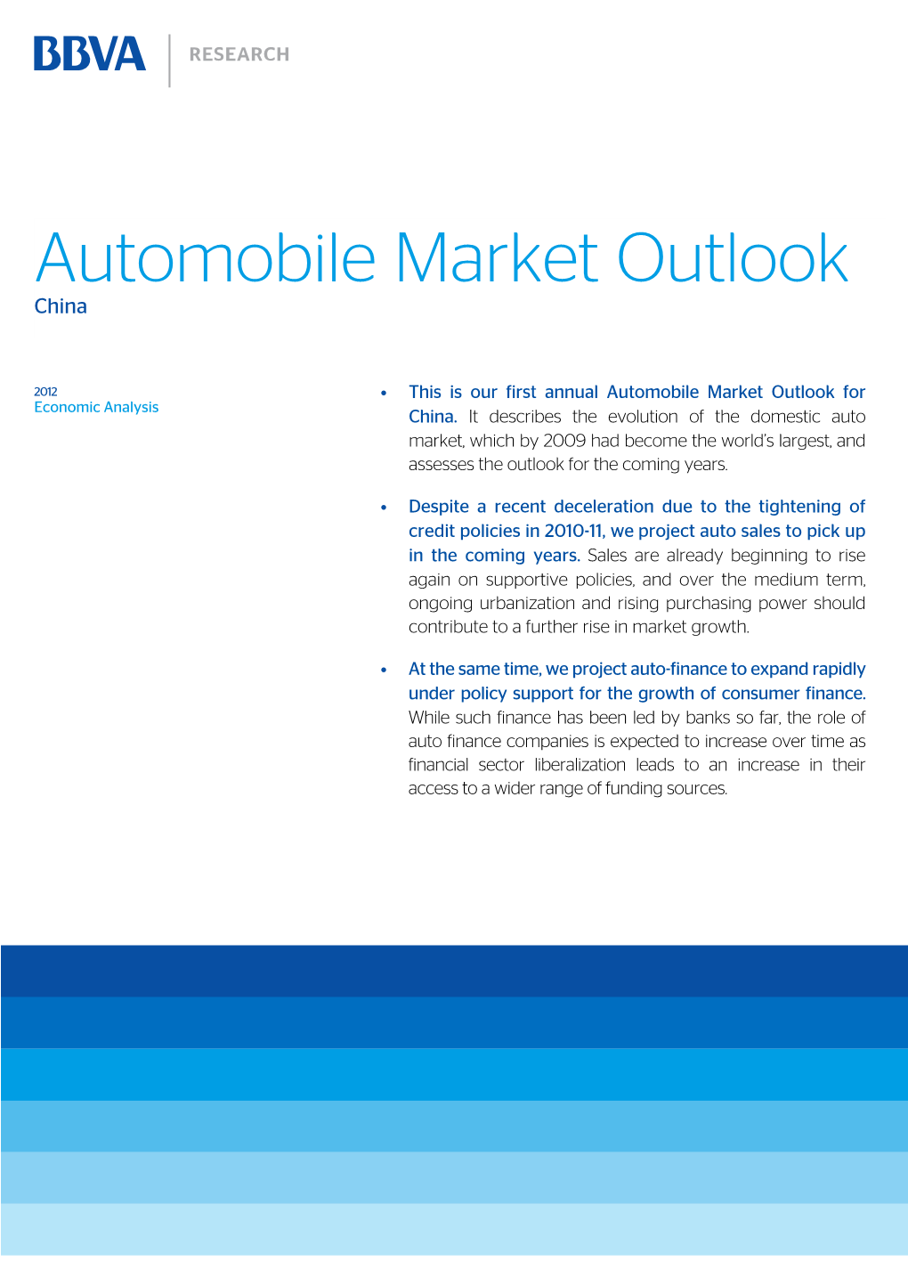 Automobile Market Outlook China