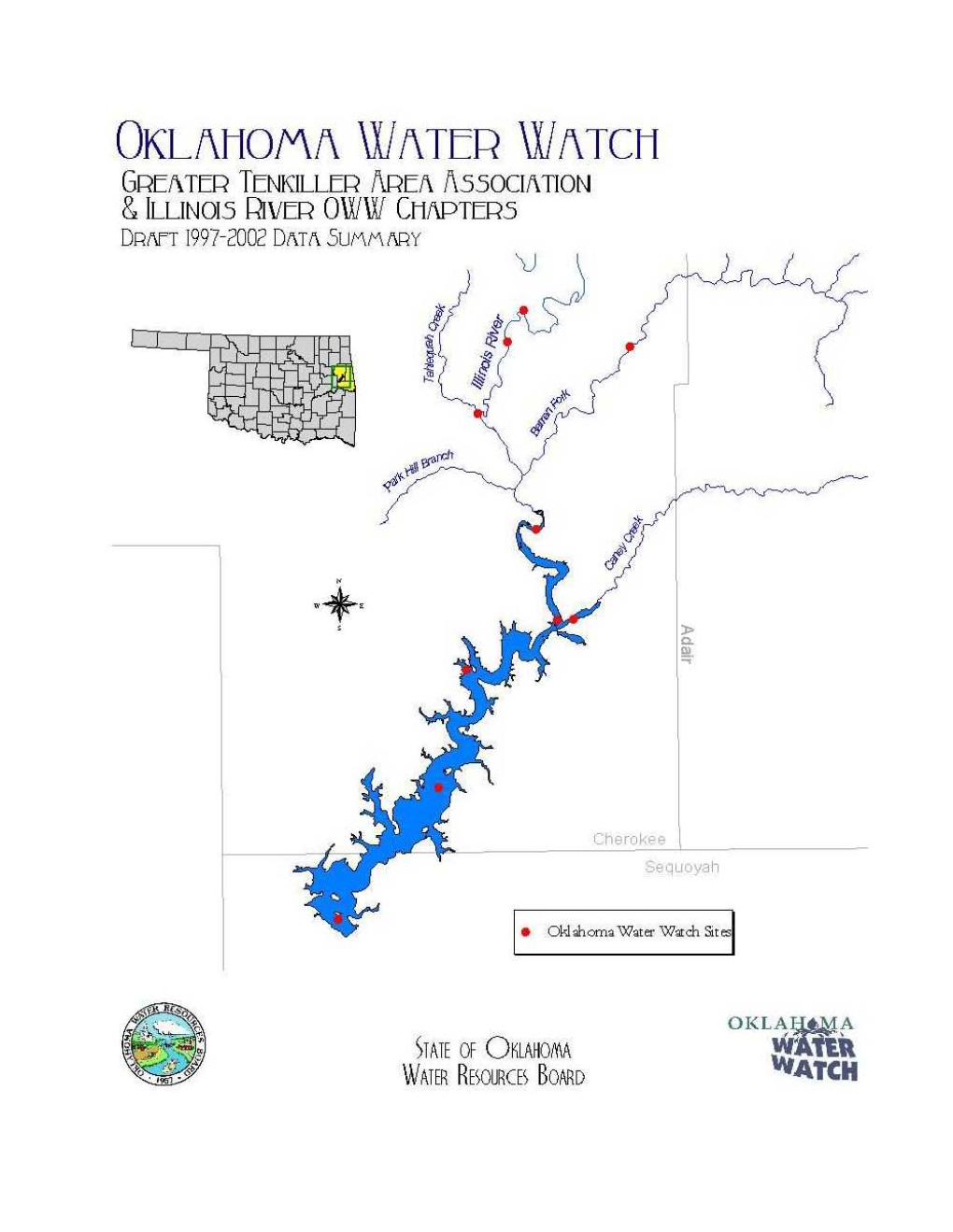 Oklahoma Water Watch Greater Tenkiller Area Association & Illinois