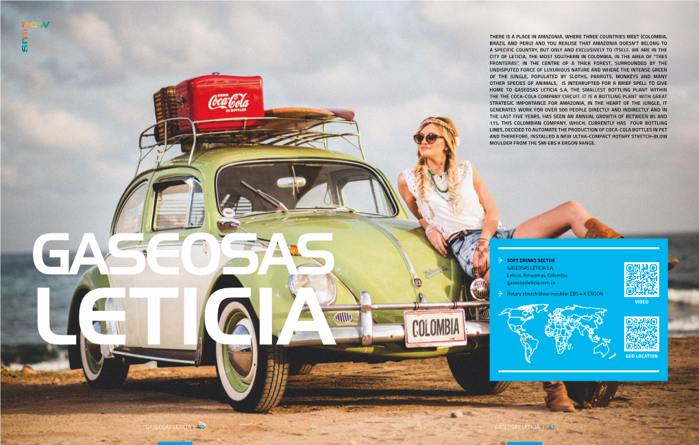 Gaseosas Leticia S.A, the Smallest Bottling Plant Within the the Coca-Cola Company Circuit