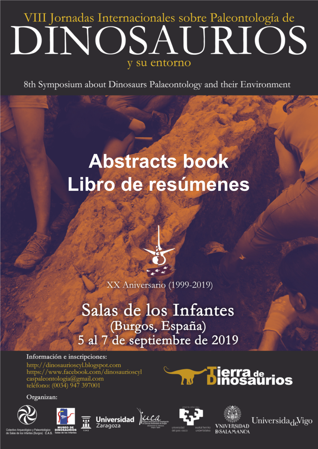 Abstracts Book Libro De Resúmenes Editado Por: Fidel Torcida Fernández-Baldor, José Ignacio Canudo, Xabier Pereda Y Pedro Huerta