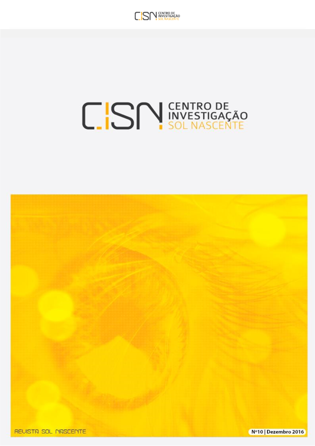 Revista Científica ISPSN Nº10 DEZEMBRO 2016