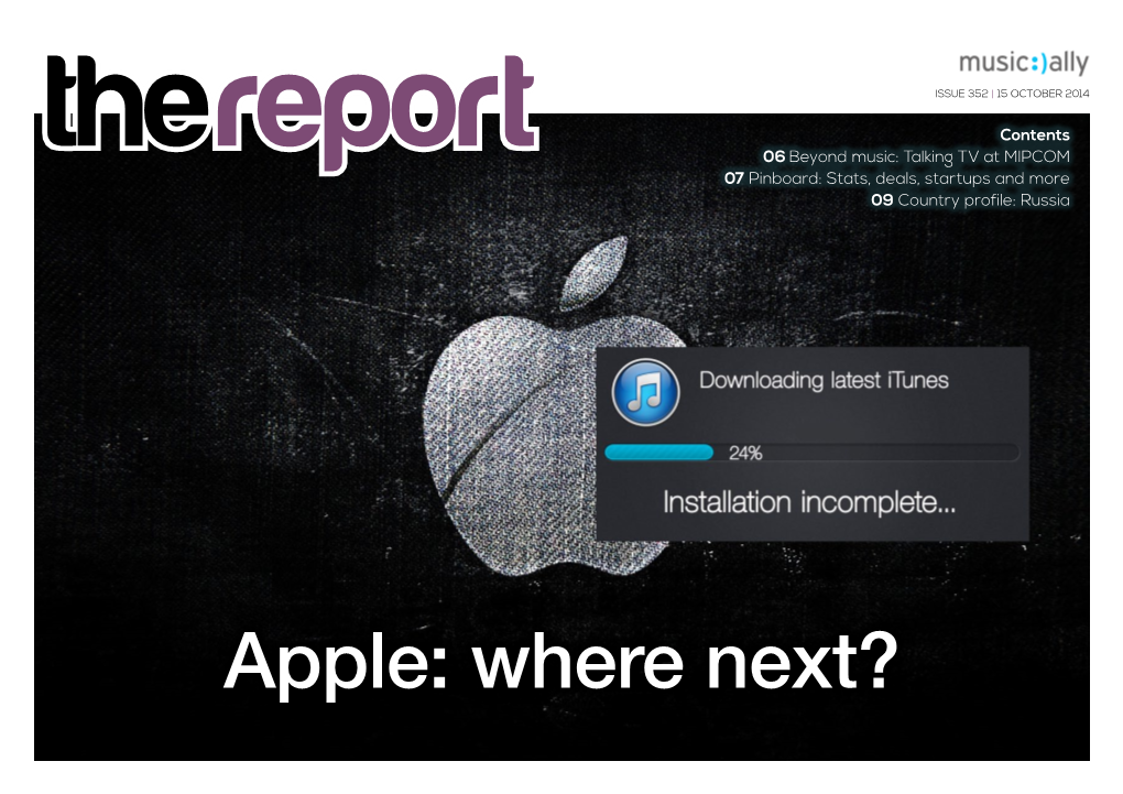 Apple: Where Next? 2