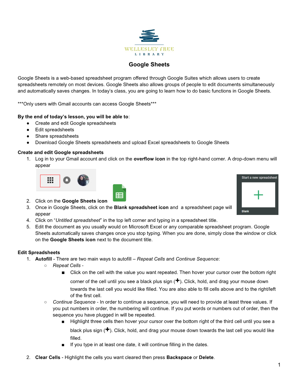 Google Sheets