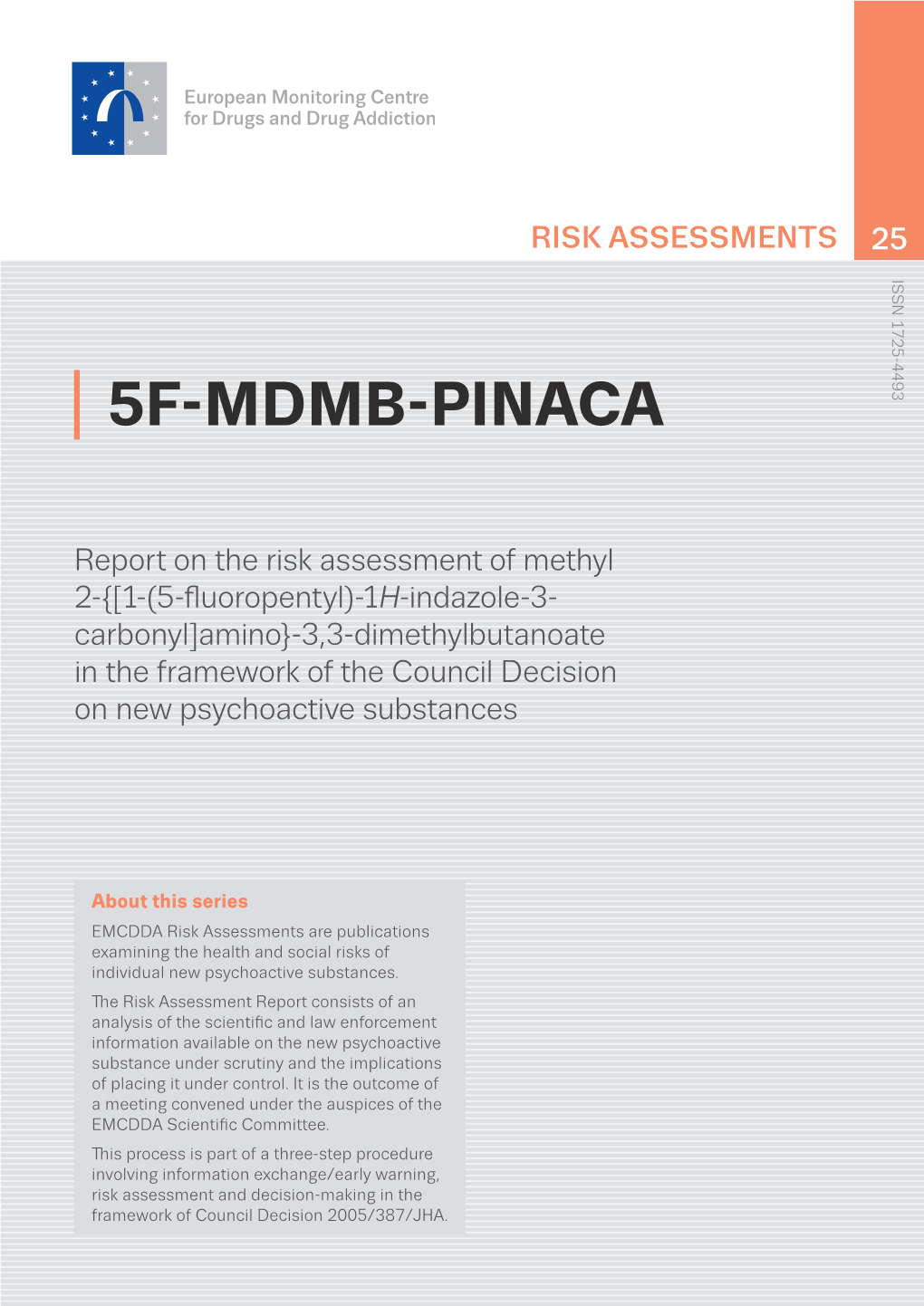 Risk Assessment 5F-MDMB-PINACA