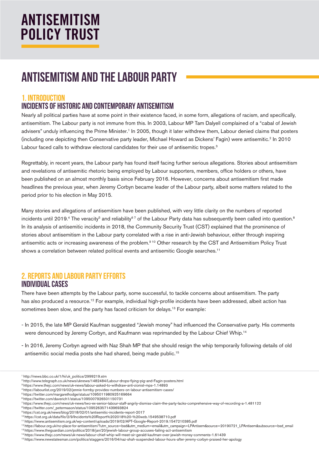 Antisemitism and the Labour Party