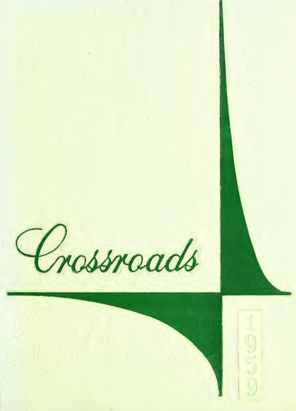 Albemarle High School Yearbook, "Cross Roads", 1959