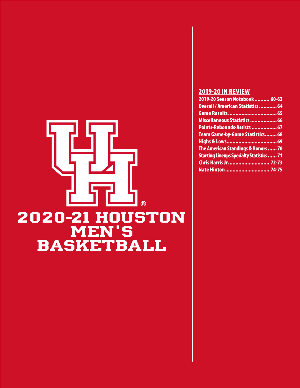 2020-21 Houston Men's Basketball