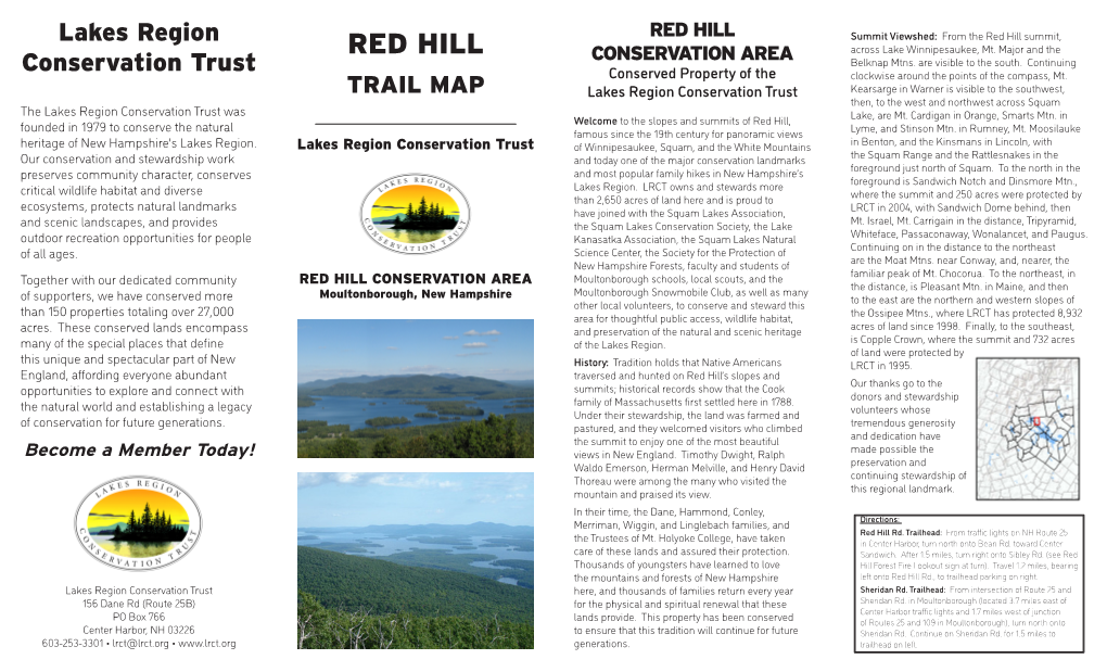 The Red Hill Conservation Area Trail