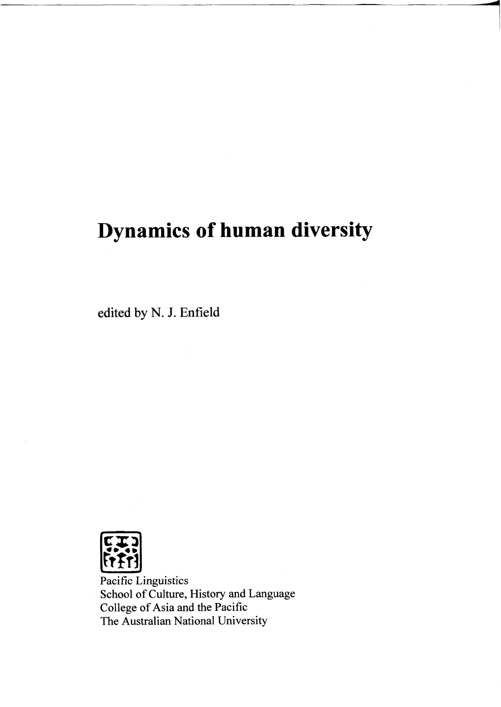 Dynamics of Human Diversity