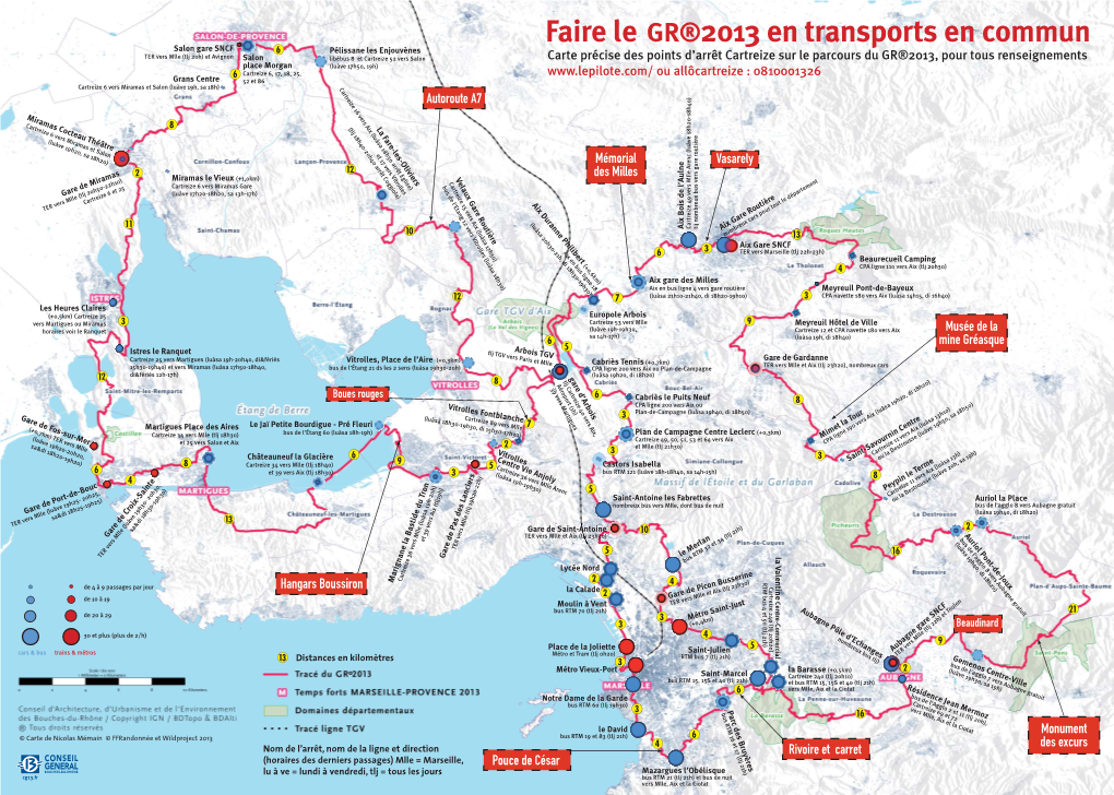 Faire Le GR®2013 En Transports En Commun