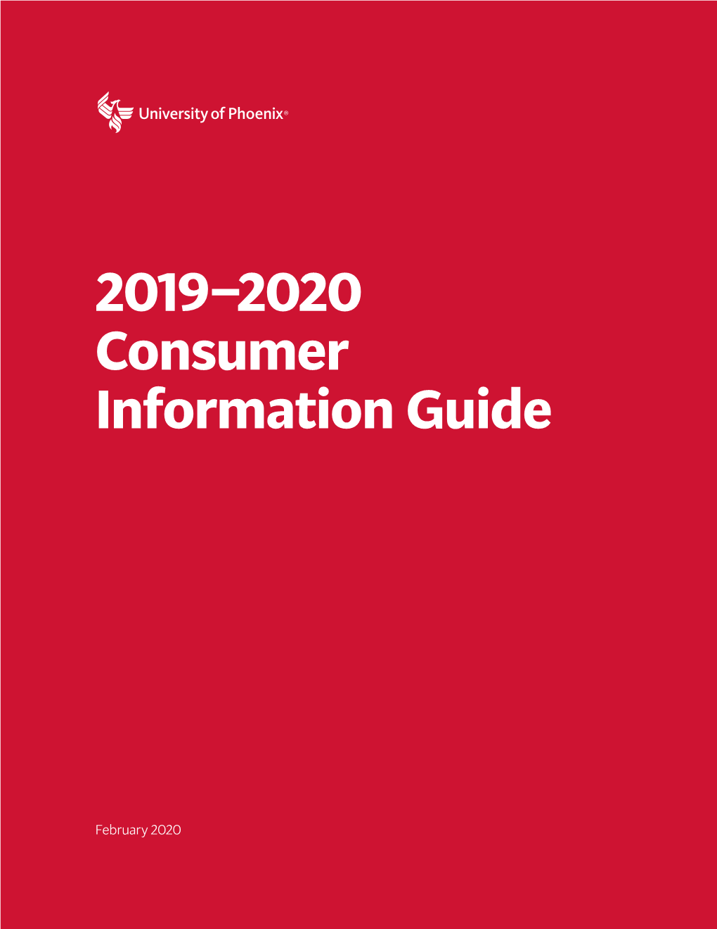 2019–2020 Consumer Information Guide