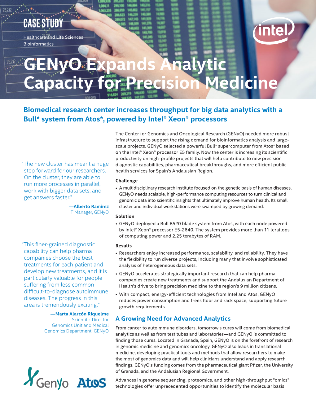 Genyo Drives Biomedical Analytics and Precision Medicine with Intel