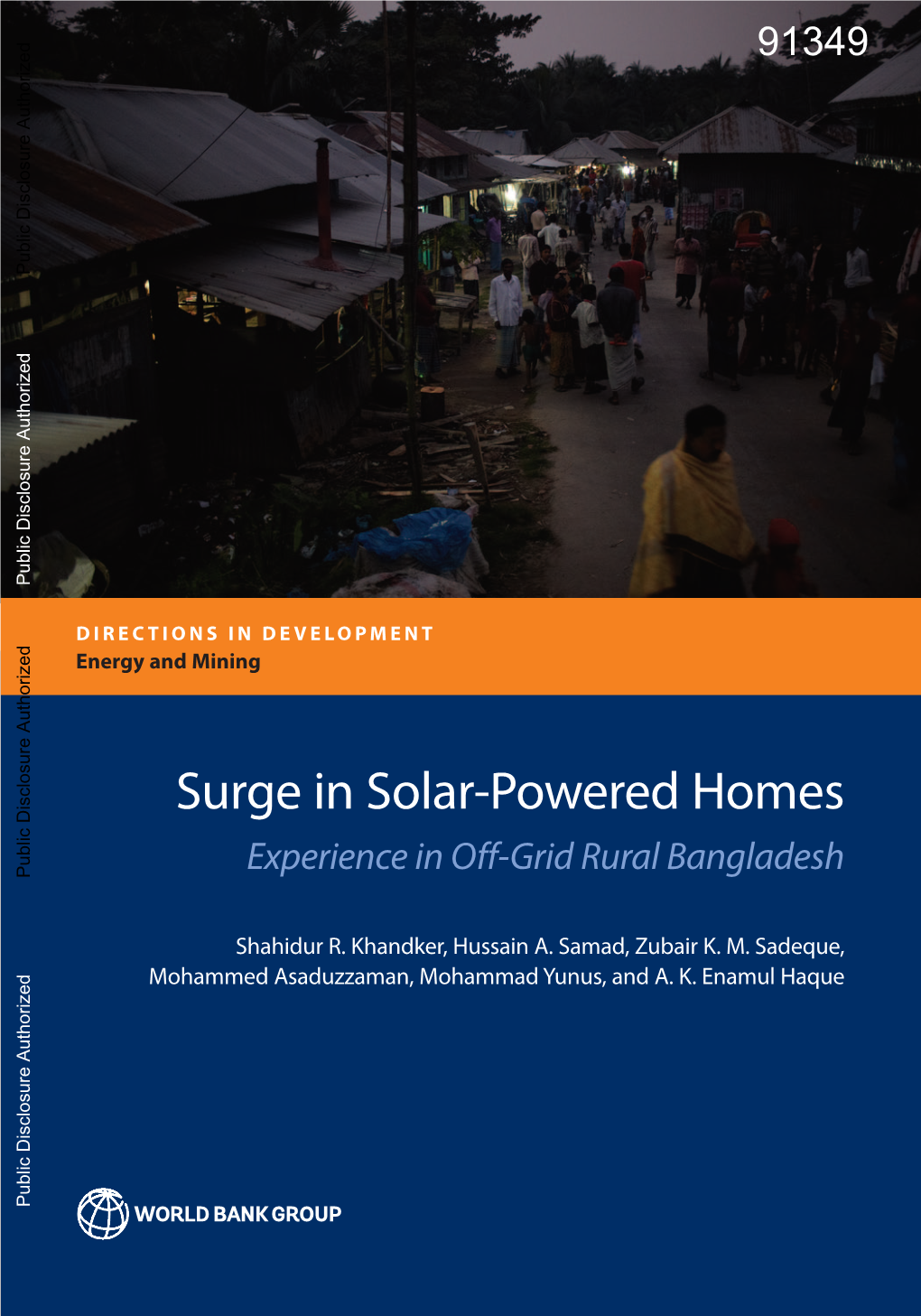 Surge in Solar-Powered Homes: Experience in Off-Grid Rural Bangladesh