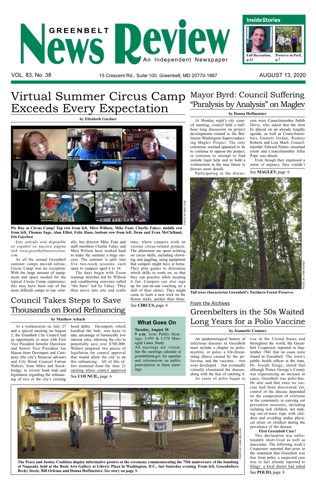 Virtual Summer Circus Camp Exceeds Every Expectation