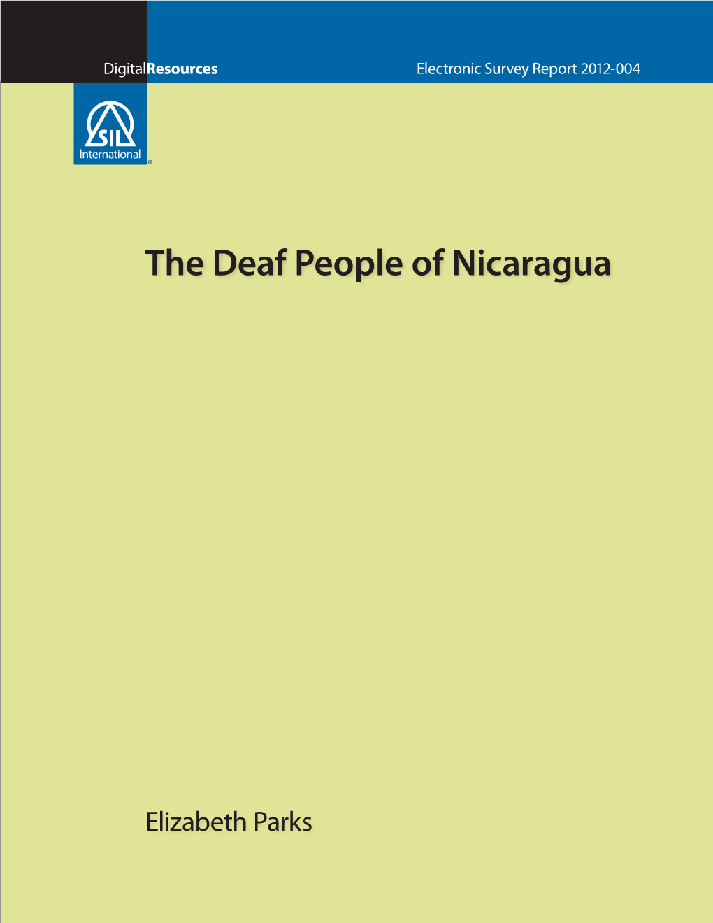 The Deaf People of Nicaragua