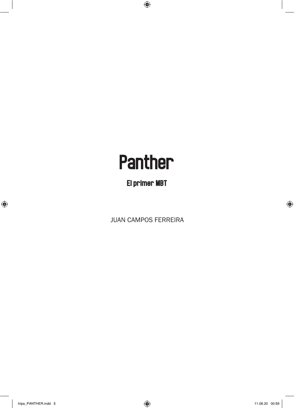Panther, El Primer MBT