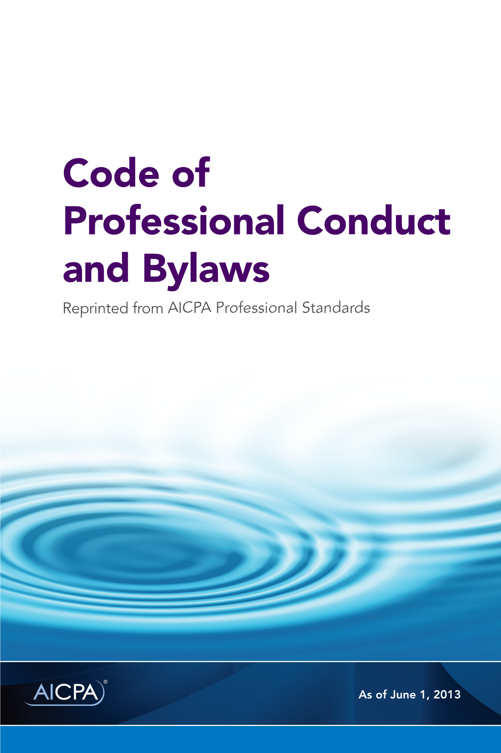 Code of Professional Conduct and Bylaws