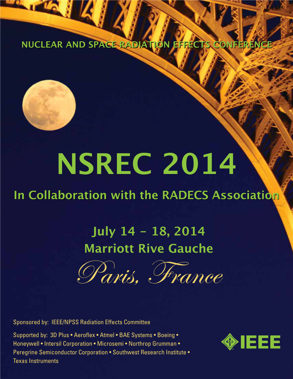 NSREC 2014 in Collaboration with the RADECS Association