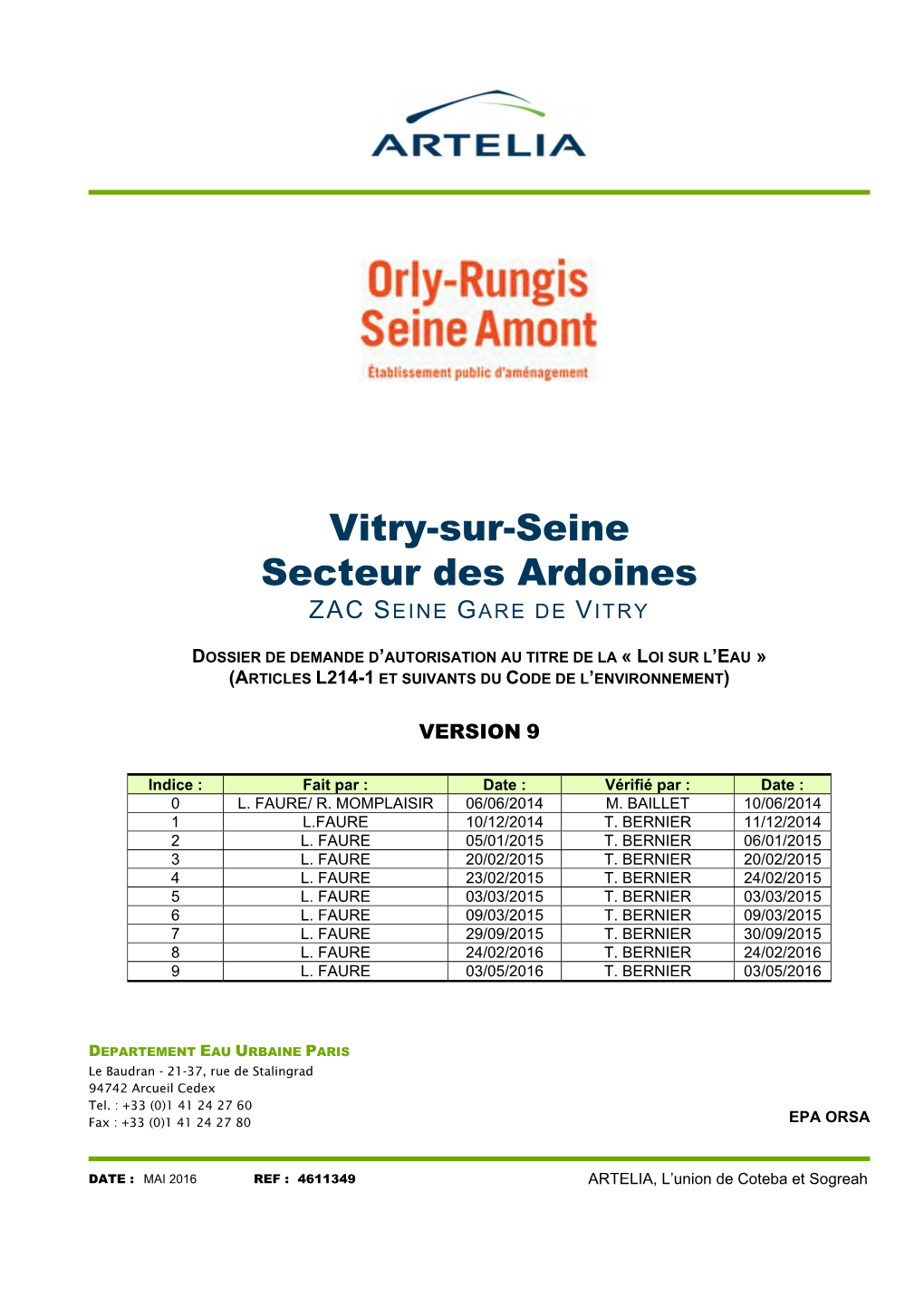 Vitry-Sur-Seine Secteur Des Ardoines ZAC SEINE GARE DE VITRY