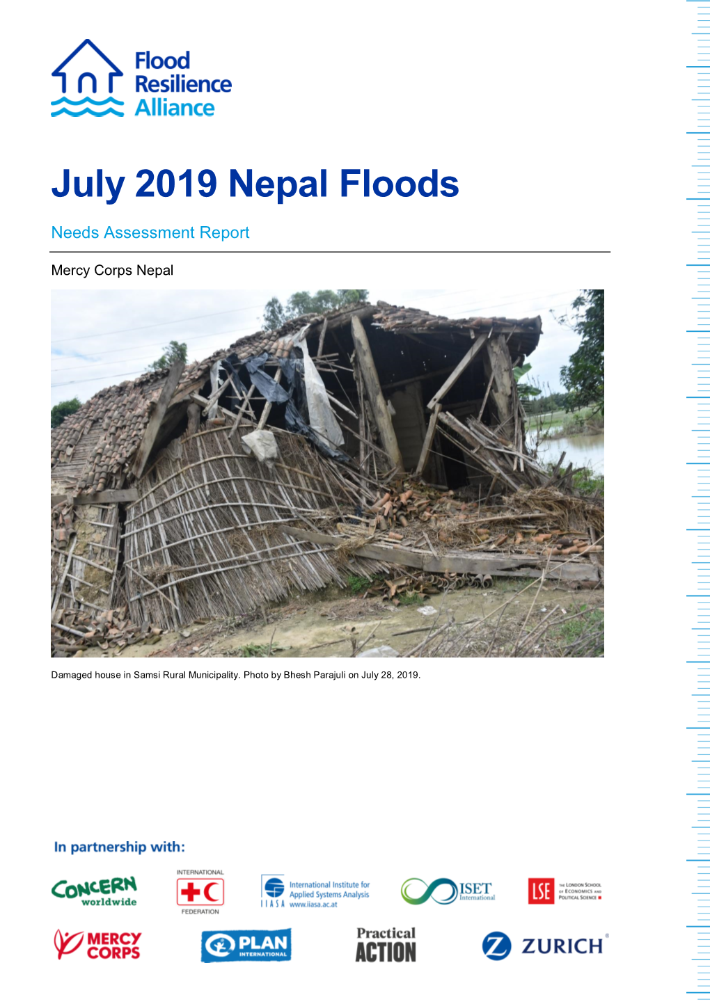 July 2019 Nepal Floods