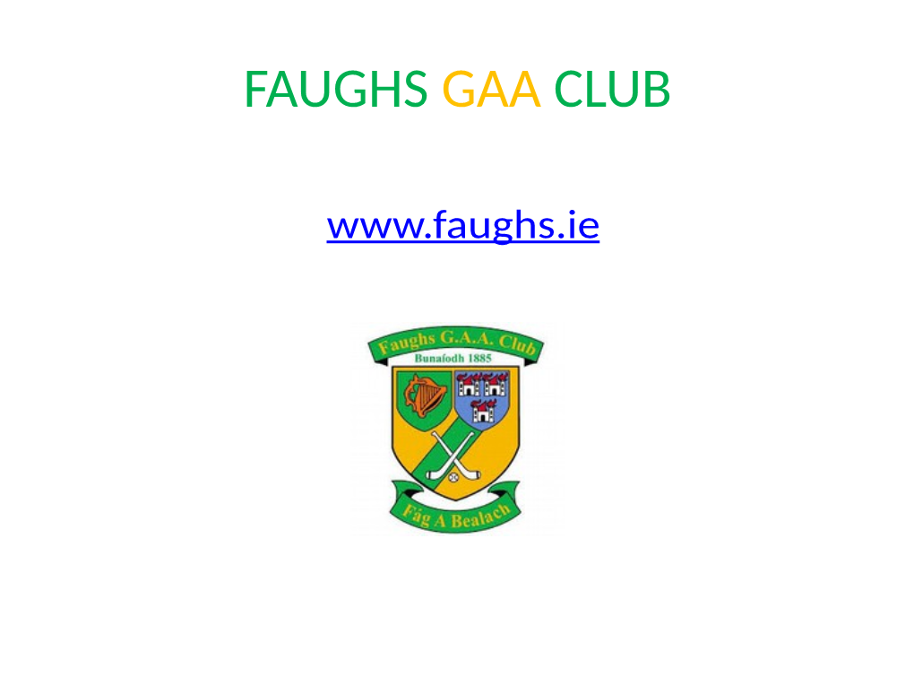 Faughs Gaa Club