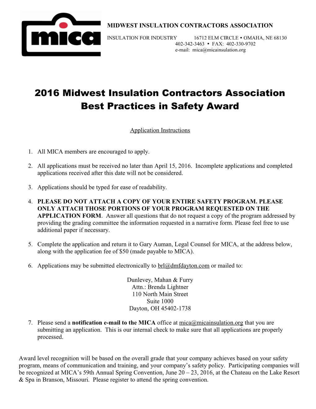 Midwest Insulation Contractors Association