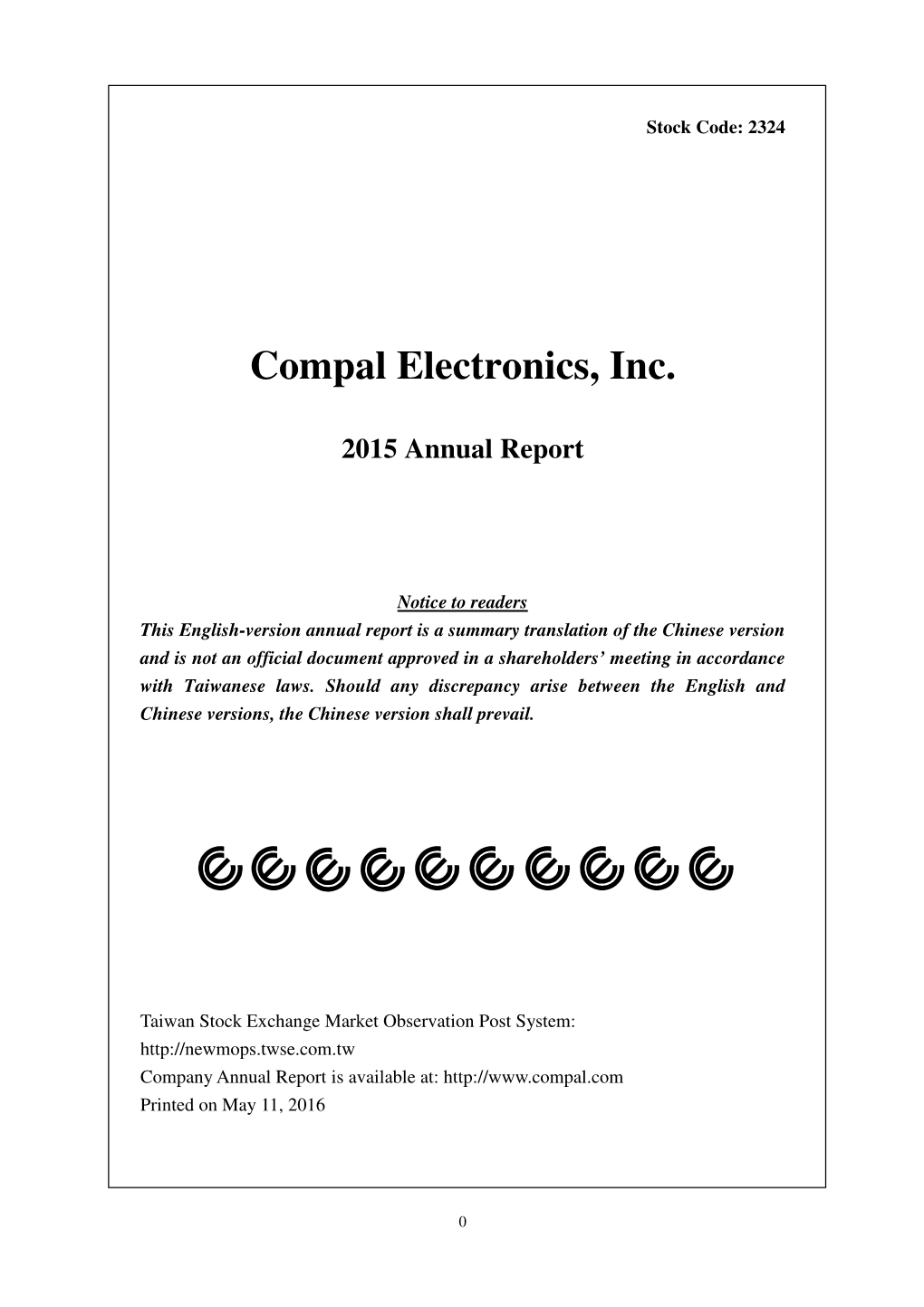 Compal Electronics, Inc