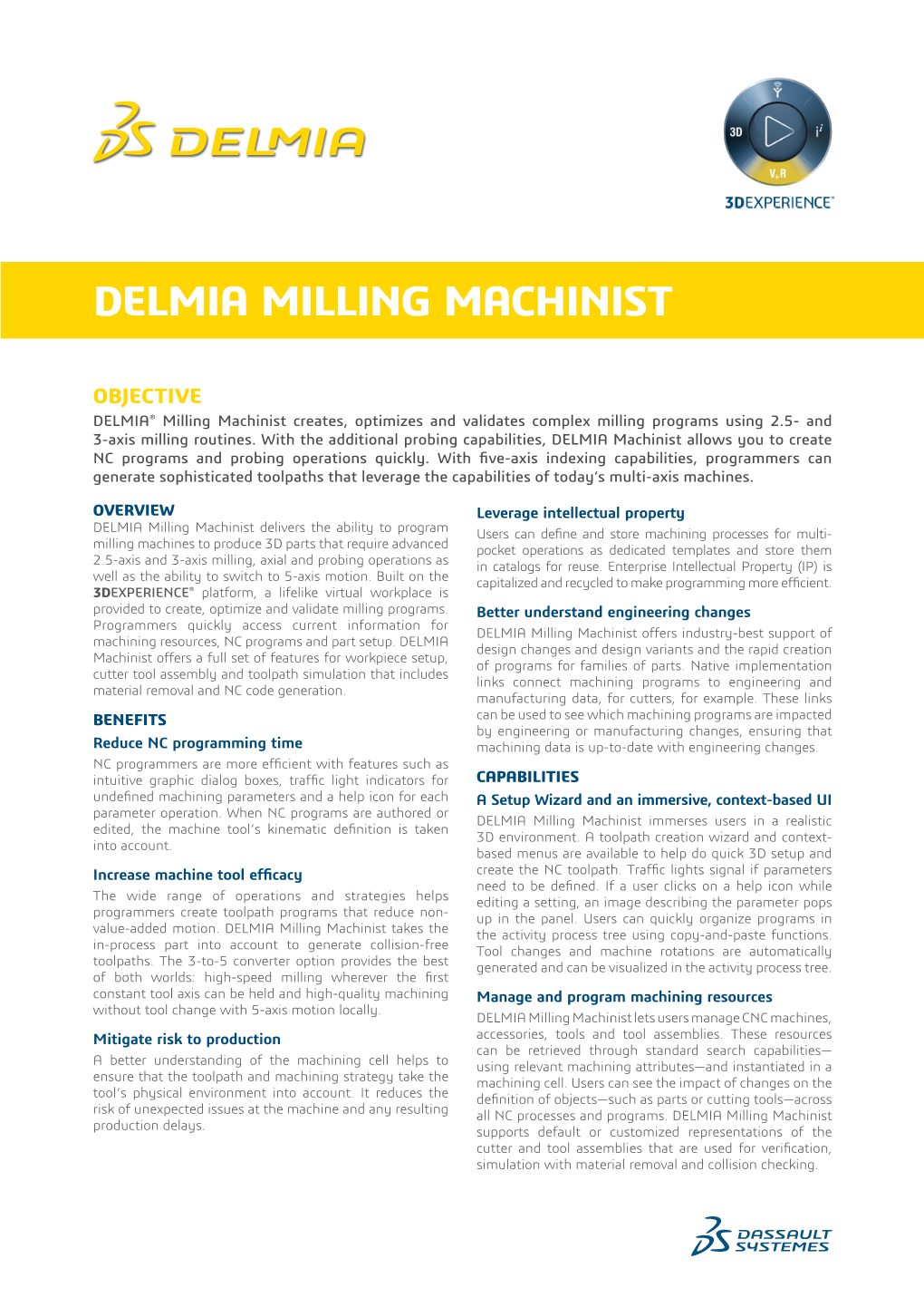 Delmia Milling Machinist