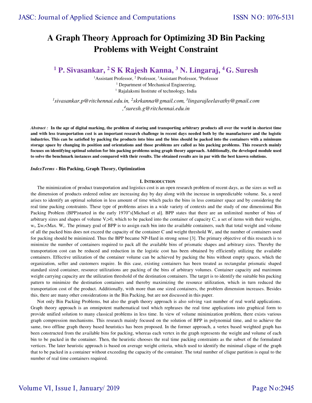 A Graph Theory Approach for Optimizing 3D Bin Packing Problems with Weight Constraint