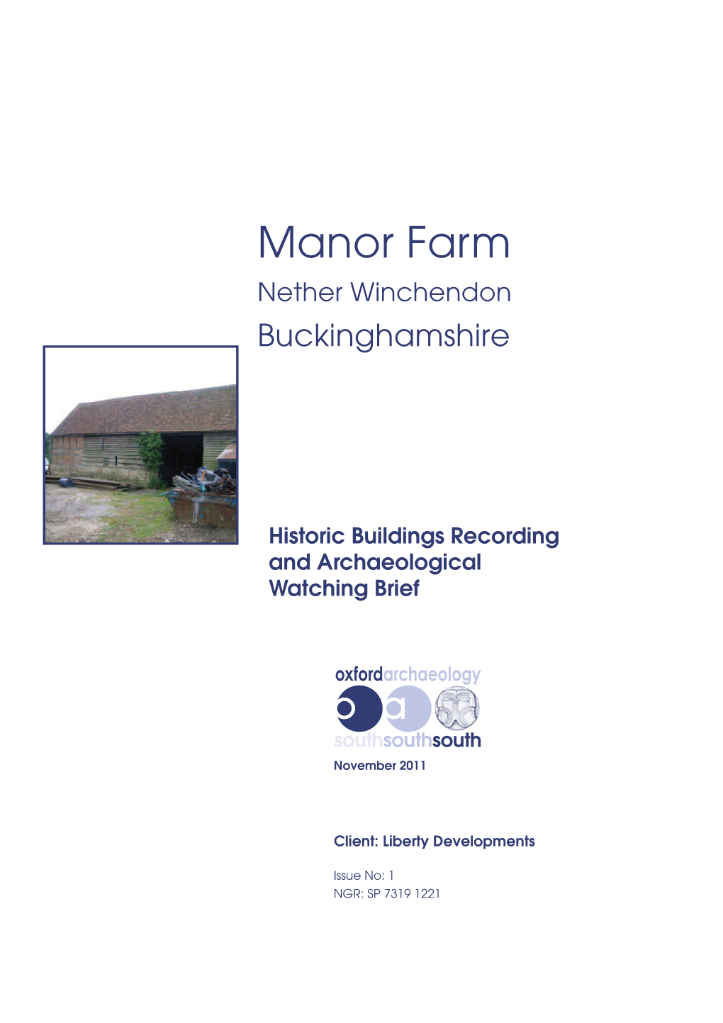 Manor Farm Nether Winchendon Buckinghamshire