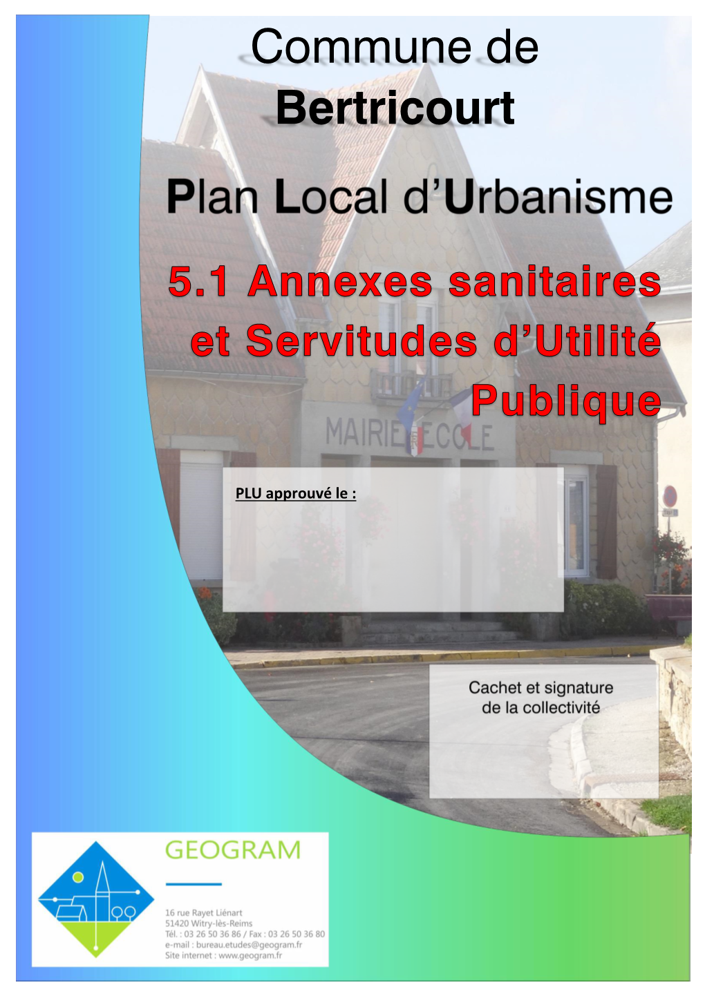 Annexes Sanitaires Et Servitudes D'utilité Publique