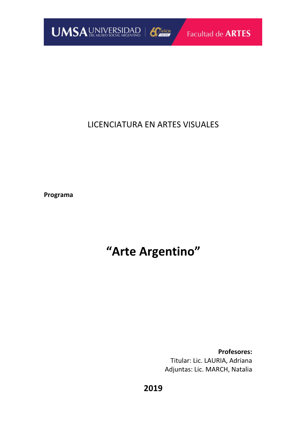 Arte Argentino”