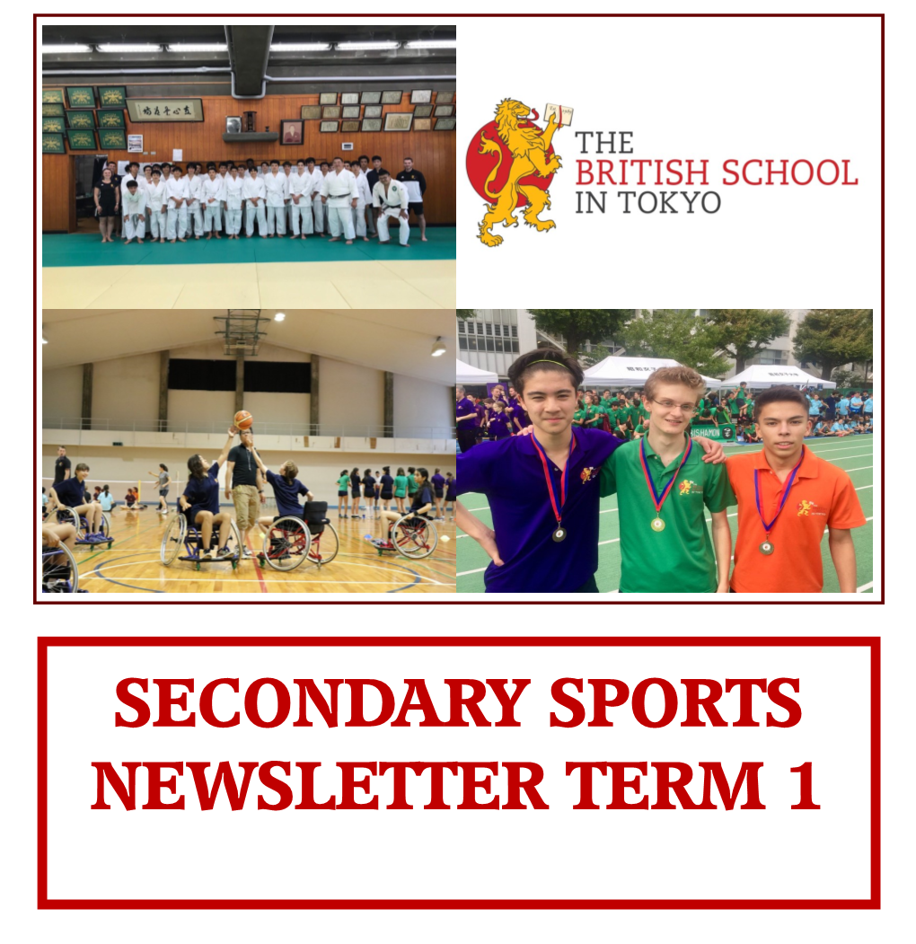 Secondary Sports Newsletter Term 1