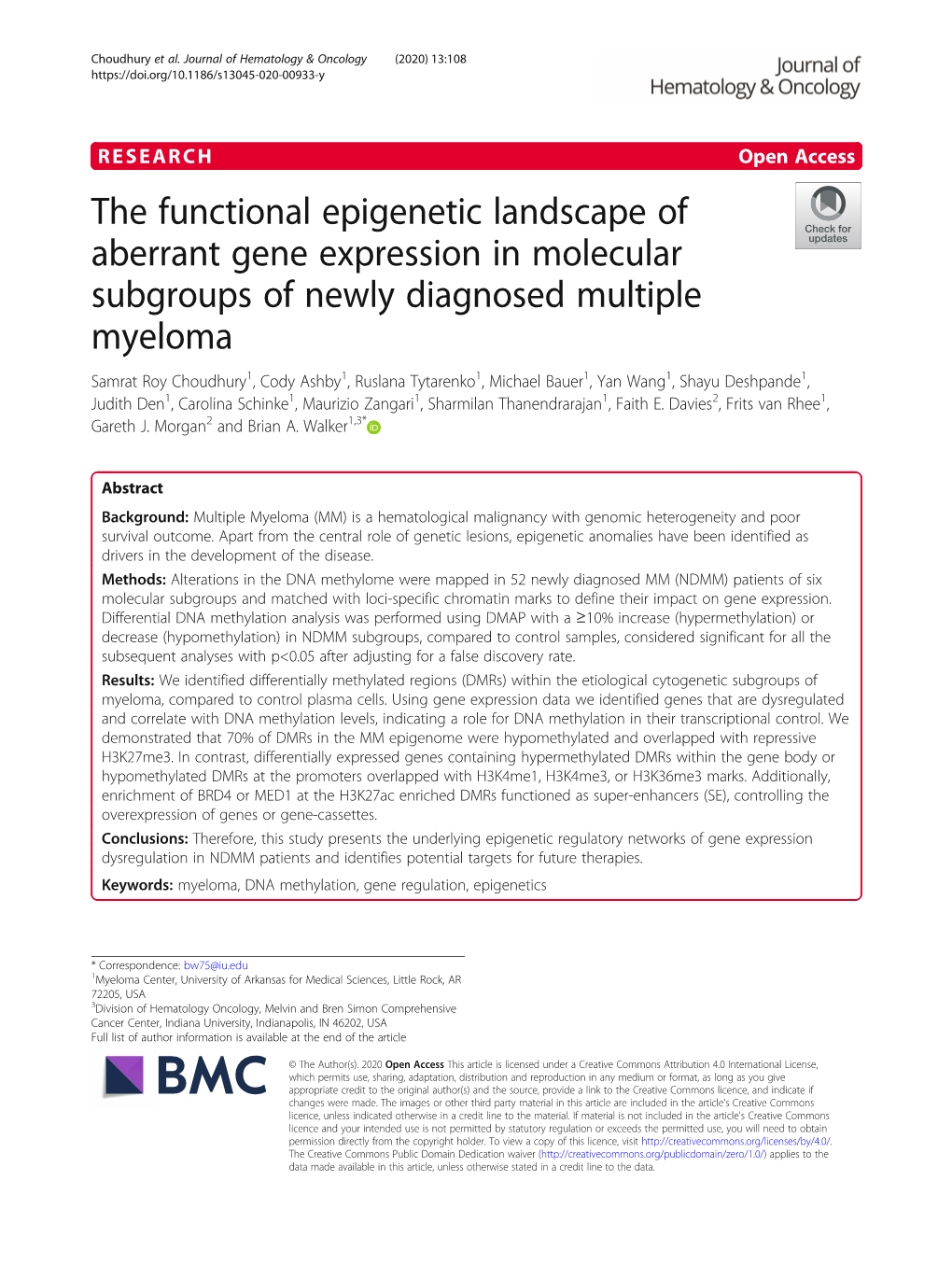 The Functional Epigenetic Landscape of Aberrant Gene Expression In