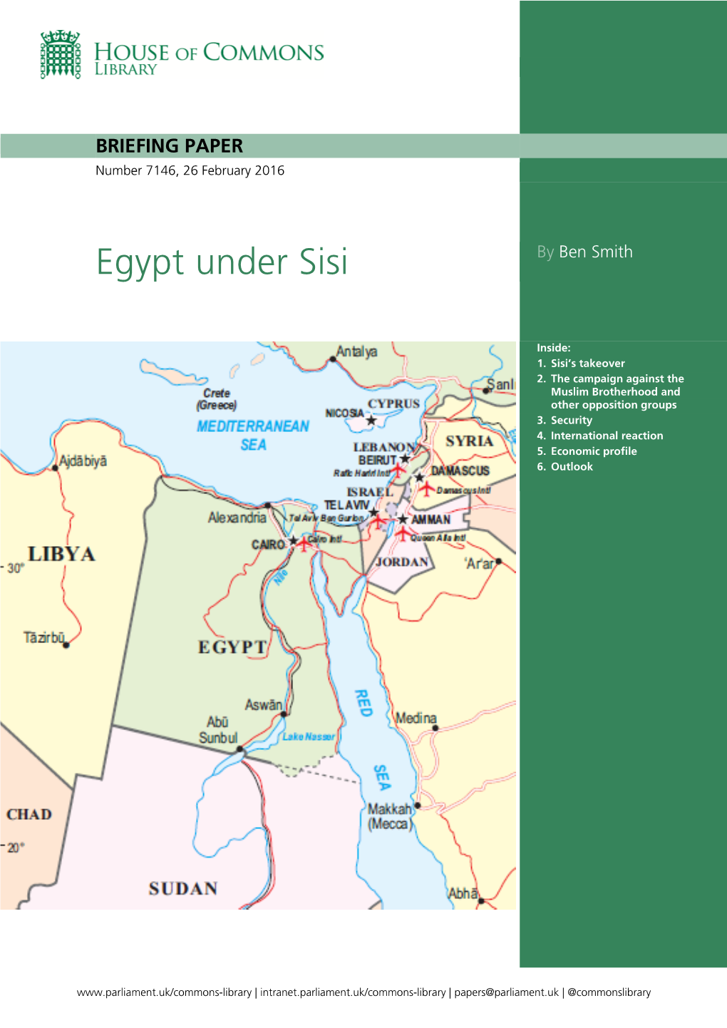 Egypt Under Sisi