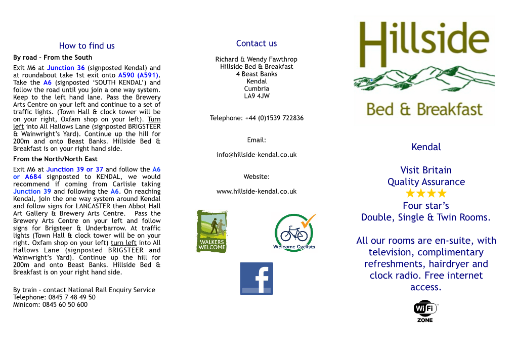 Hillside Brochure And